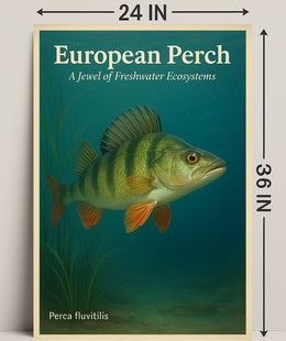 European Perch Wall Art A Jewel of Ecosystems PosterGoat