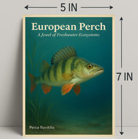 European Perch Wall Art A Jewel of Ecosystems PosterGoat