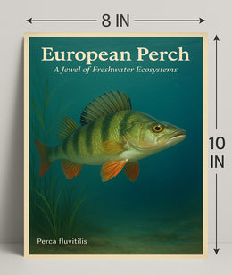 European Perch Wall Art A Jewel of Ecosystems PosterGoat