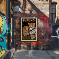 Exotic African Wildlife Travel Poster PosterGoat