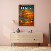 Experience Italy Wall Art Print Decor PosterGoat