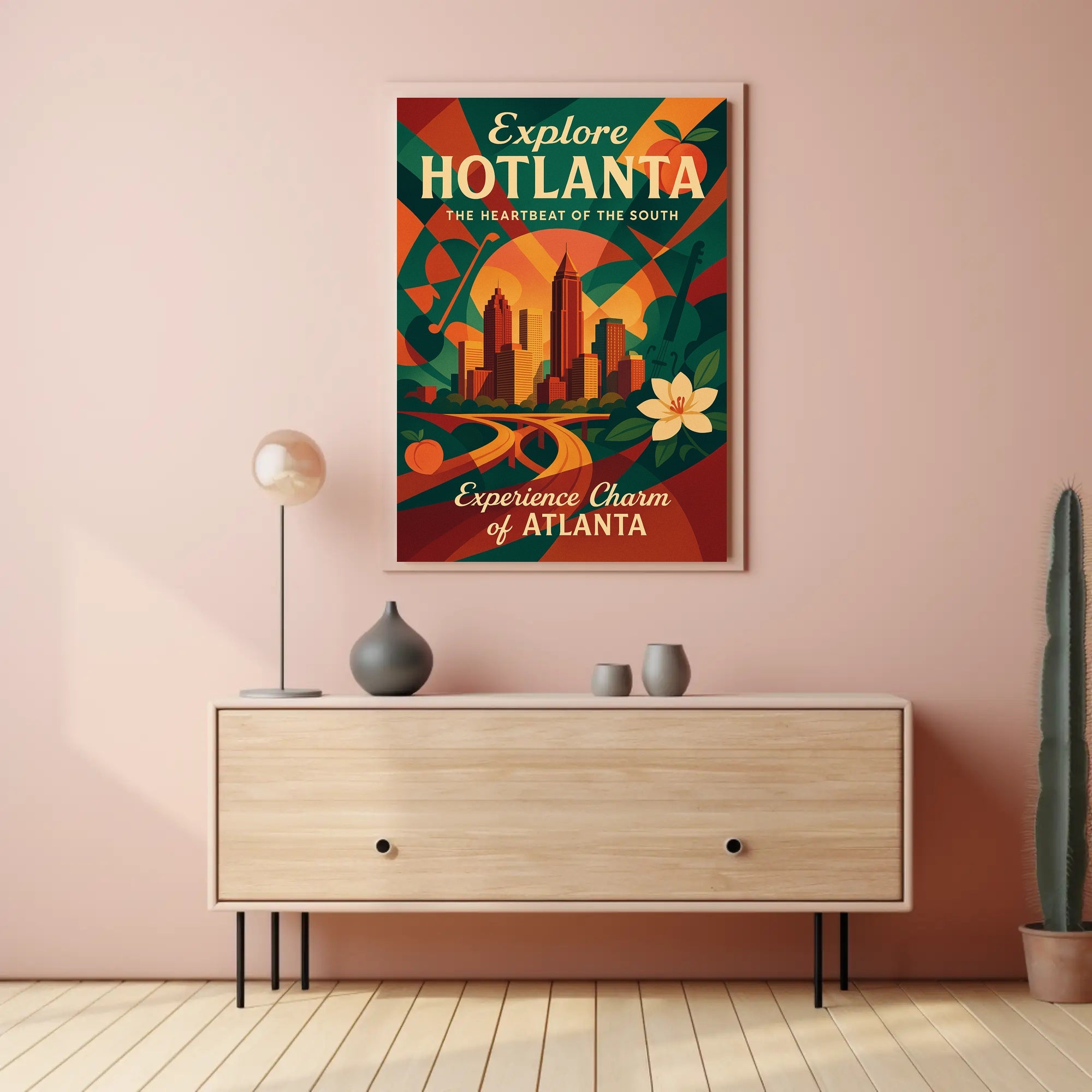 Explore Hotlanta Poster PosterGoat