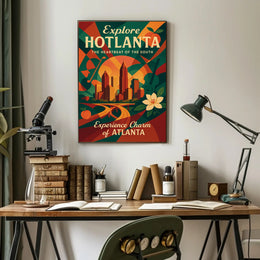 Explore Hotlanta Poster PosterGoat