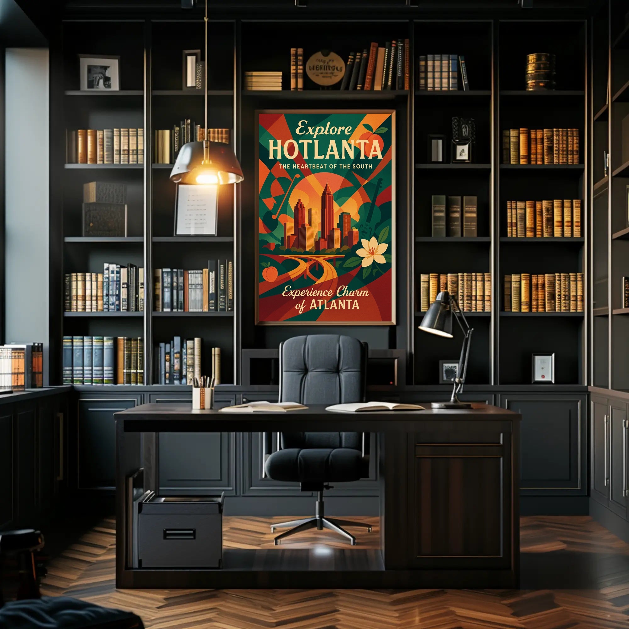 Explore Hotlanta Poster PosterGoat