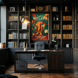 Explore Hotlanta Poster PosterGoat