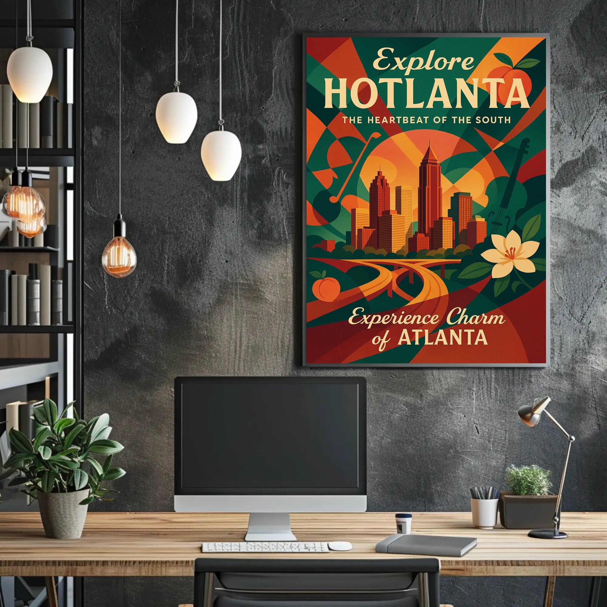 Explore Hotlanta Poster PosterGoat