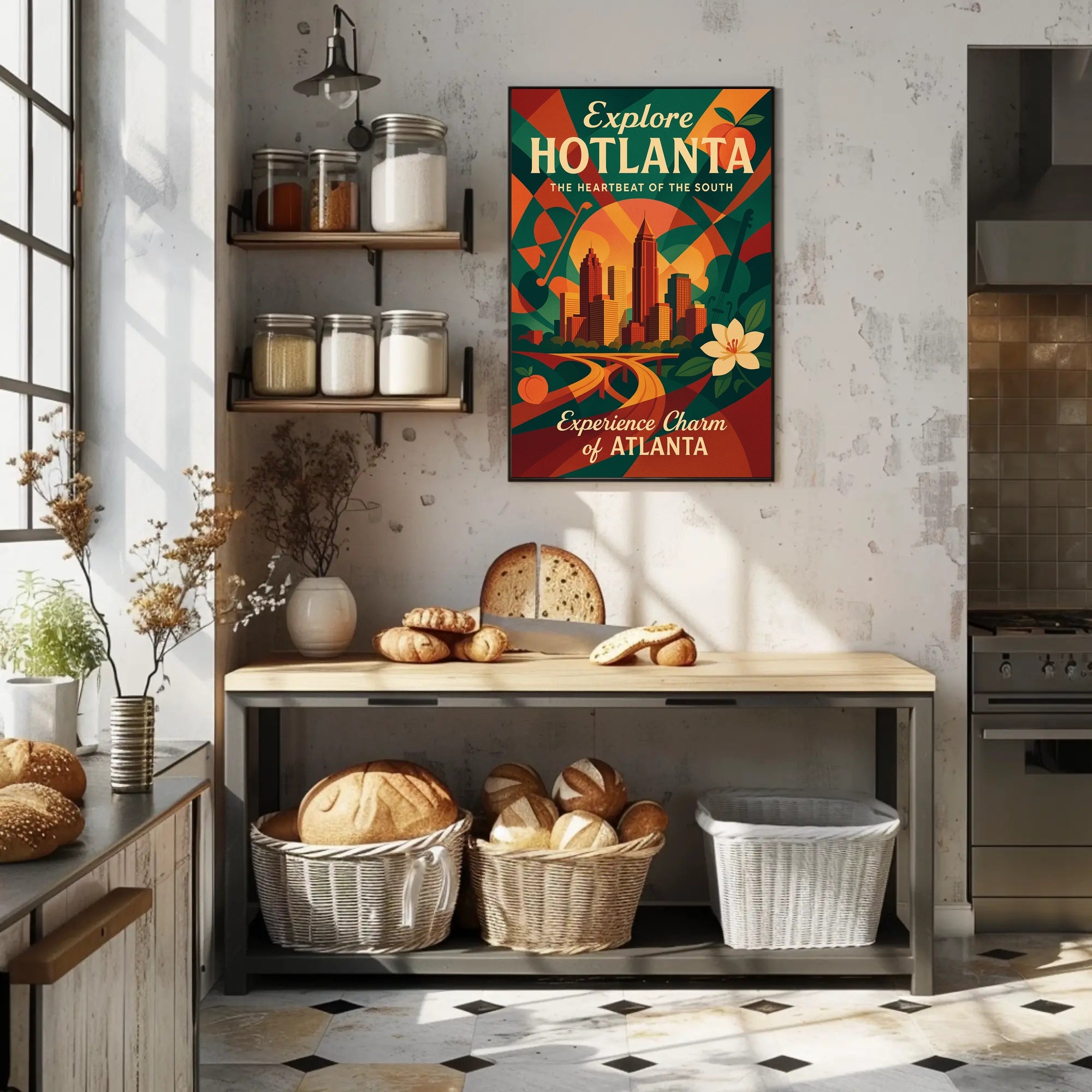 Explore Hotlanta Poster PosterGoat