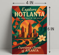 Explore Hotlanta Poster PosterGoat