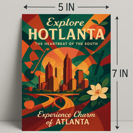 Explore Hotlanta Poster PosterGoat