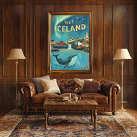 Explore Iceland's Beauty: Travel Poster PosterGoat