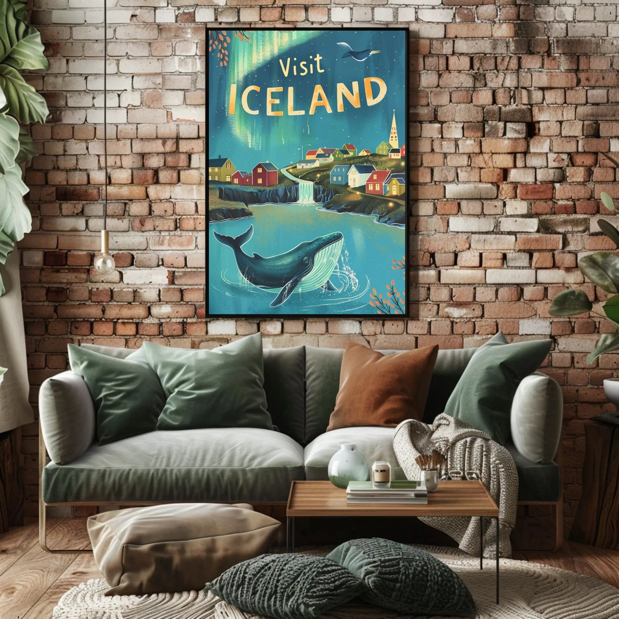 Explore Iceland's Beauty: Travel Poster PosterGoat
