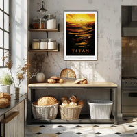 Explore Titanic Seas: Futuristic Sci-Fi Poster PosterGoat