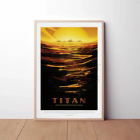 Explore Titanic Seas: Futuristic Sci-Fi Poster PosterGoat