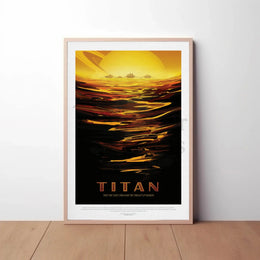 Explore Titanic Seas: Futuristic Sci-Fi Poster PosterGoat
