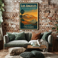Explore the Heart of California Poster PosterGoat