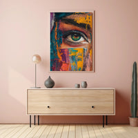 Eye-catching Expression: Abstract or Artistic Poster PosterGoat