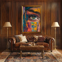Eye-catching Expression: Abstract or Artistic Poster PosterGoat