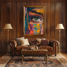 Eye-catching Expression: Abstract or Artistic Poster PosterGoat