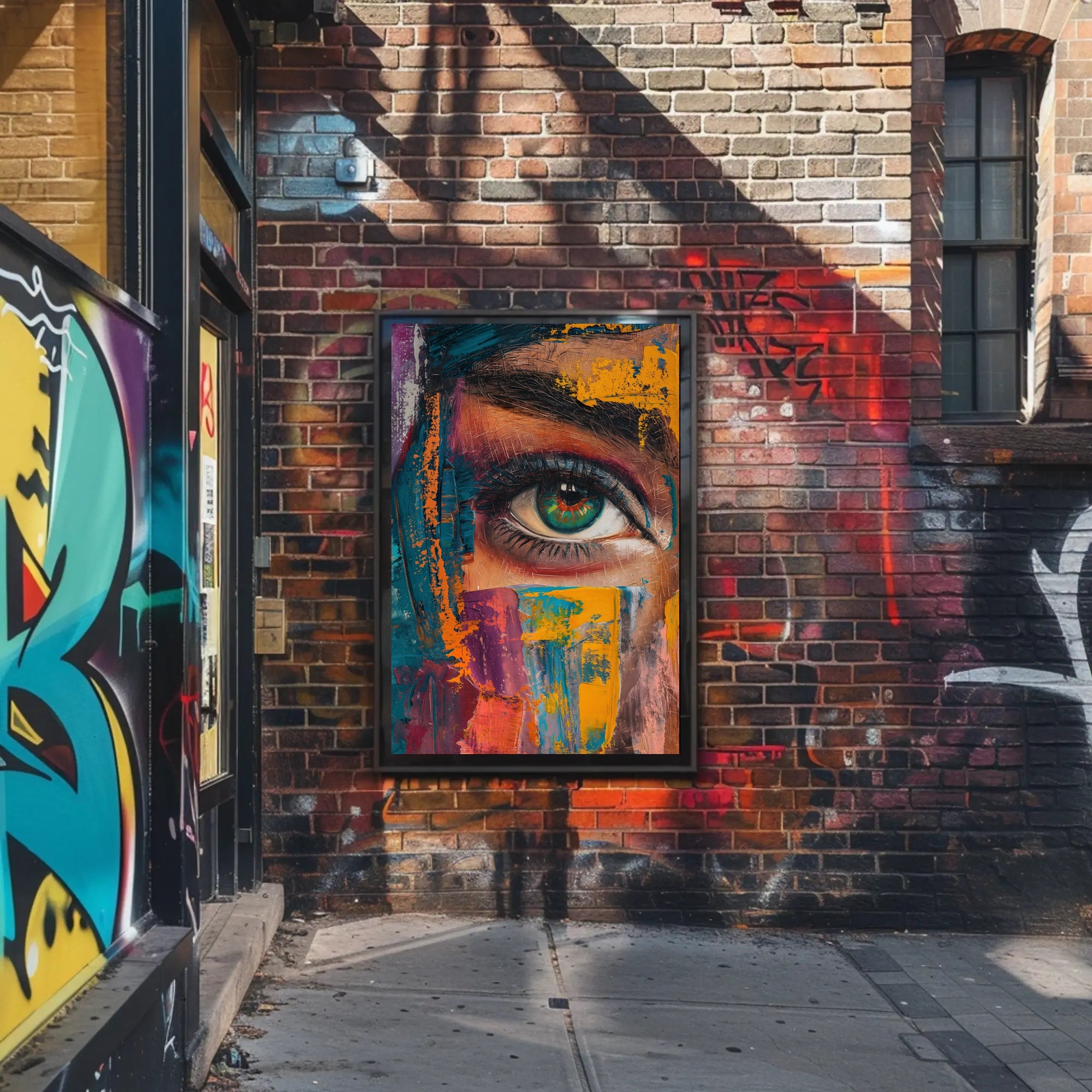 Eye-catching Expression: Abstract or Artistic Poster PosterGoat