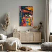 Eye-catching Expression: Abstract or Artistic Poster PosterGoat
