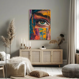 Eye-catching Expression: Abstract or Artistic Poster PosterGoat