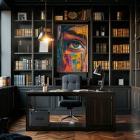Eye-catching Expression: Abstract or Artistic Poster PosterGoat