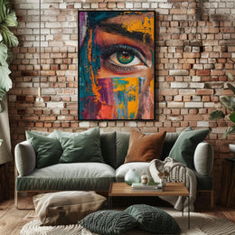 Eye-catching Expression: Abstract or Artistic Poster PosterGoat