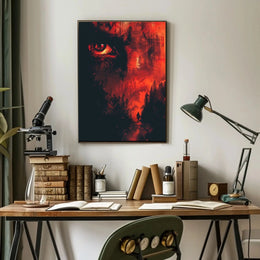 Eye of Mystery Artistic Surreal Abstract Pop Culture Poster PosterGoat