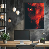 Eye of Mystery Artistic Surreal Abstract Pop Culture Poster PosterGoat