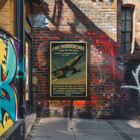 F-105 Thunderchief Icon Of The Skies Poster PosterGoat