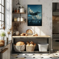 F-15EX Fighter Jet: The Future Poster PosterGoat