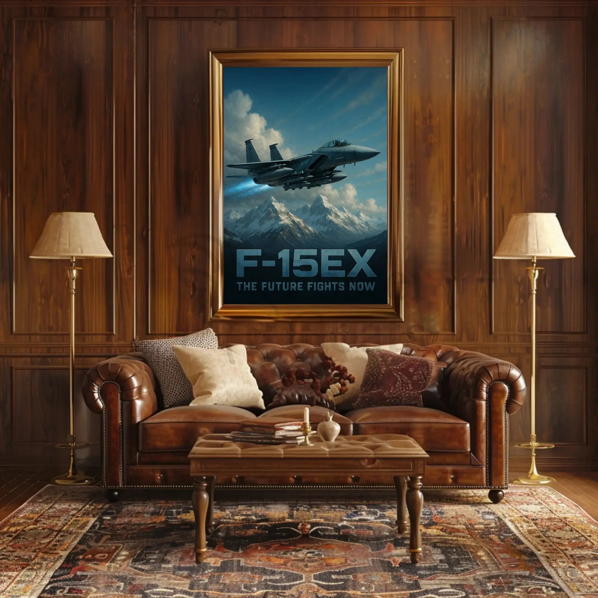 F-15EX Fighter Jet: The Future Poster PosterGoat