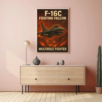 F-16C Fighting Falcon Poster PosterGoat