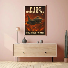 F-16C Fighting Falcon Poster PosterGoat