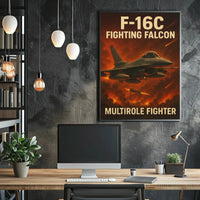 F-16C Fighting Falcon Poster PosterGoat