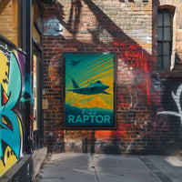 F-22 Raptor Aviation Artistry Poster PosterGoat