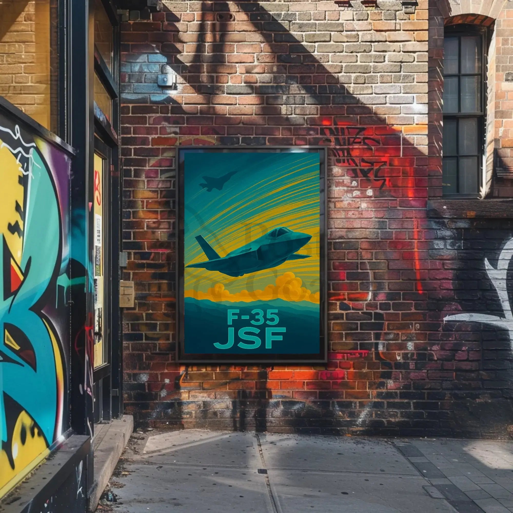 F-35 Aviation Innovation Dynamic Poster PosterGoat