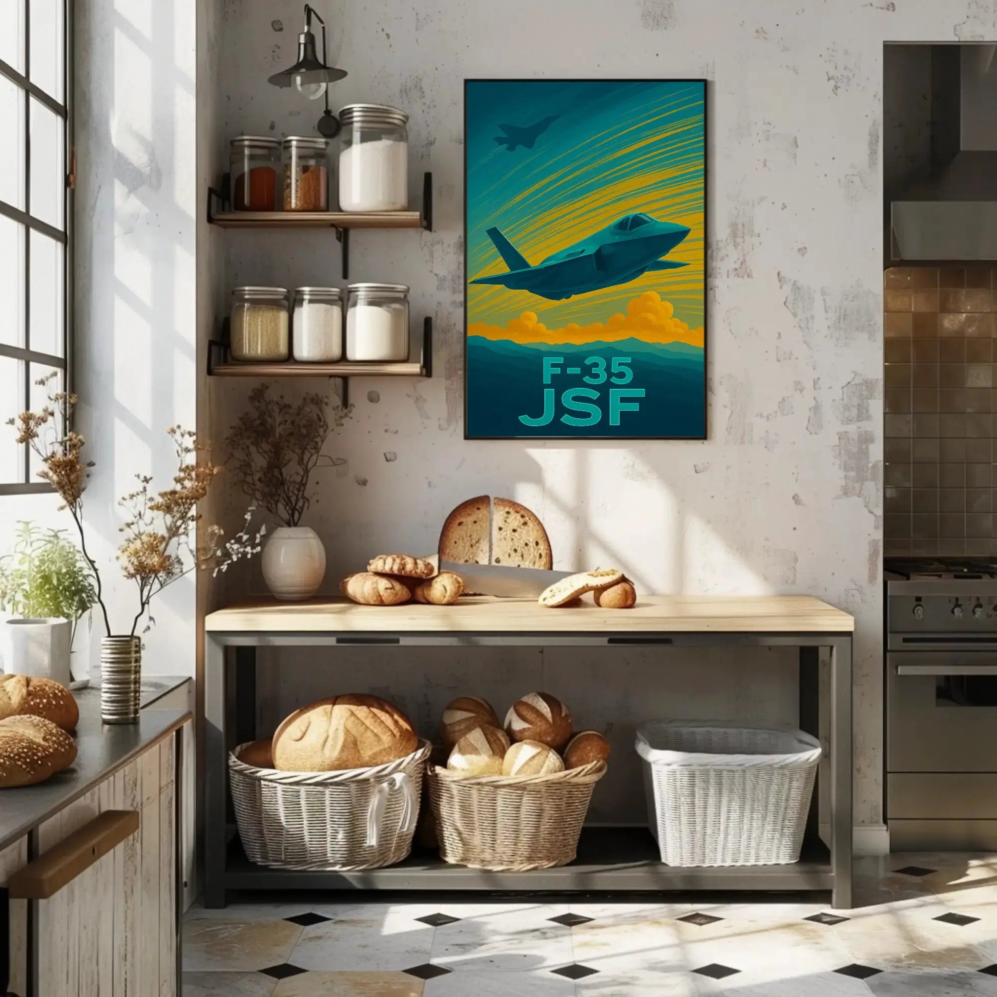 F-35 Aviation Innovation Dynamic Poster PosterGoat