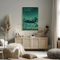 F-35 Lightning Arctic Patrol Military Recruitment Poster PosterGoat