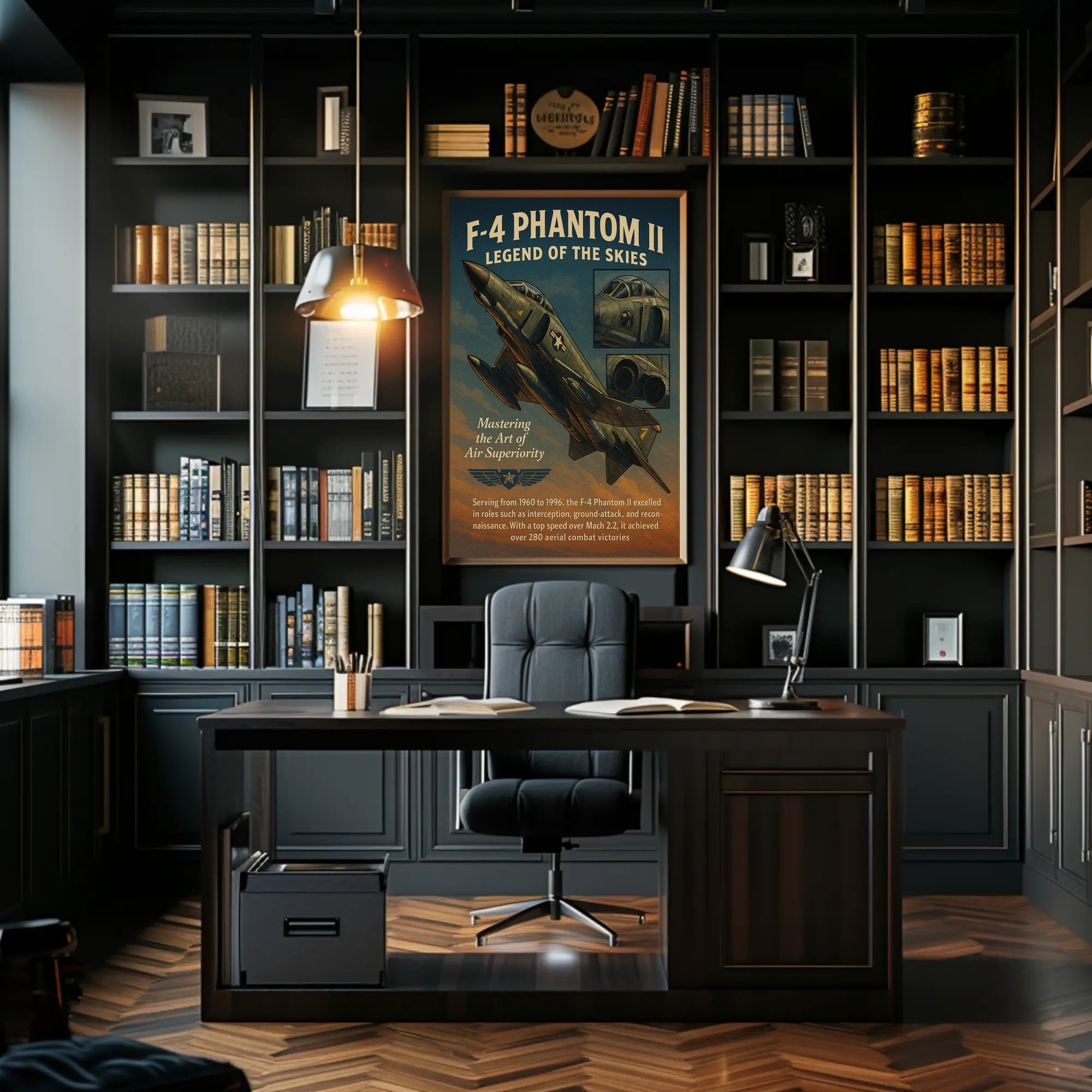 F-4 Phantom Ii Legend Of The Skies Poster PosterGoat