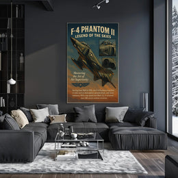 F-4 Phantom Ii Legend Of The Skies Poster PosterGoat