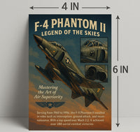 F-4 Phantom Ii Legend Of The Skies Poster PosterGoat