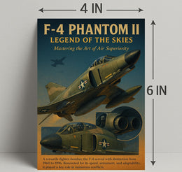 F-4 Phantom Ii Legend Of The Skies Poster PosterGoat