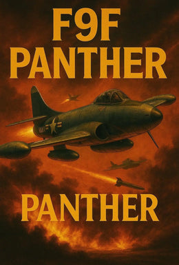 F9F Panther Aerobatic Display Poster PosterGoat