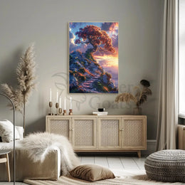 Fantastical Journey Enchanted Tree Abstract, Artistic, or Pop Culture Poster PosterGoat