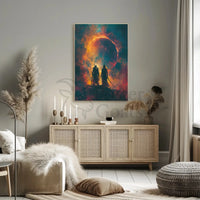 Fantasy Battle Epic: Abstract, Artistic, or Pop Culture Poster PosterGoat