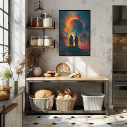 Fantasy Battle Epic: Abstract, Artistic, or Pop Culture Poster PosterGoat