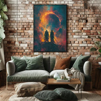 Fantasy Battle Epic: Abstract, Artistic, or Pop Culture Poster PosterGoat