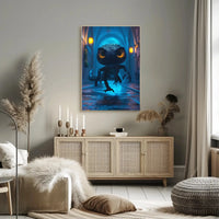 Fantasy Dragon Lizard Adventure Animal Poster PosterGoat