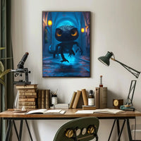 Fantasy Dragon Lizard Adventure Animal Poster PosterGoat